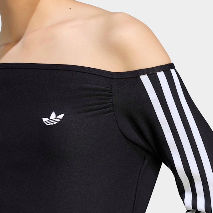 adidas Originals One Shoulder Asymmetric Top schwarz 102746 4