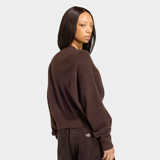 adidas Originals Essentials Knit Cardigan brun 102759 2