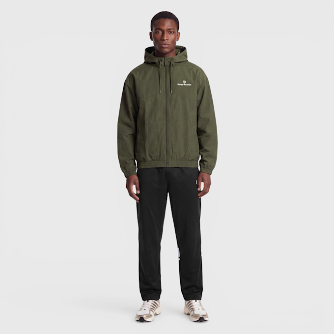 Sergio Tacchini Carson Ripstop Stretch Hoodie Tracktop vert 102797 4