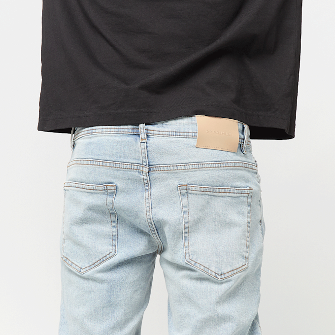 2Y STUDIOS Oscar Ripped Slim Fit Jeans bleu 102821 4