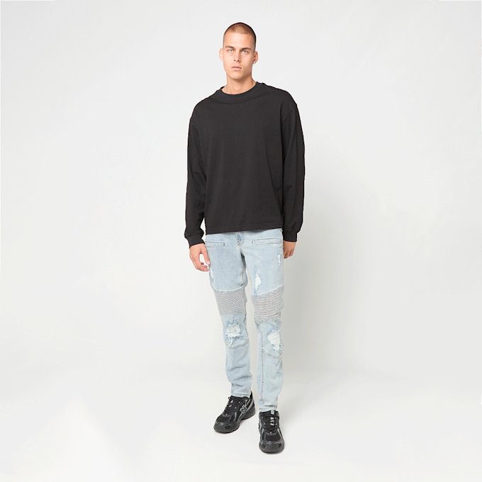 2Y STUDIOS Oscar Ripped Slim Fit Jeans bleu 102821 5