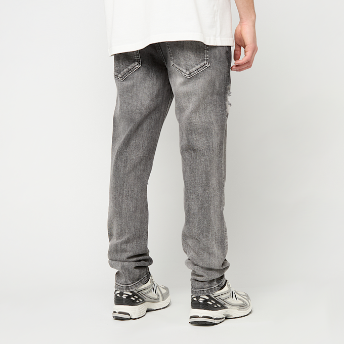 2Y STUDIOS Pedro Ripped Slim Fit Jeans szary 102822 2