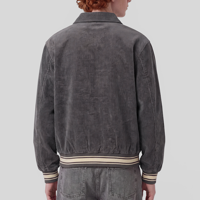 Decibel Cropped Jacket with Belt gris 102863 2