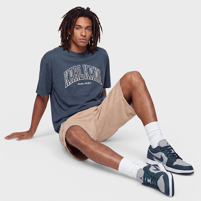 Karl Kani Kk College Oversized T-Shirt bleu 103082 4