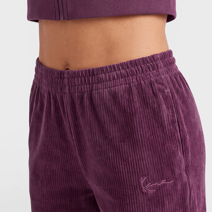 Karl Kani Signature Corduroy Trackpants pourpre 103102 3