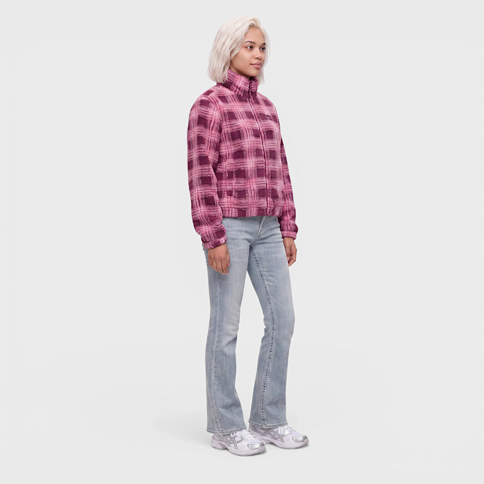 Karl Kani OG Check Teddy Trackjacket rose 103078 4