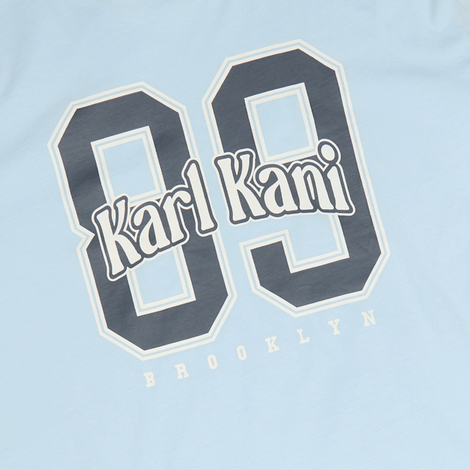 Karl Kani Round Serif 89 Layered Longsleeve Junior blau 103108 3