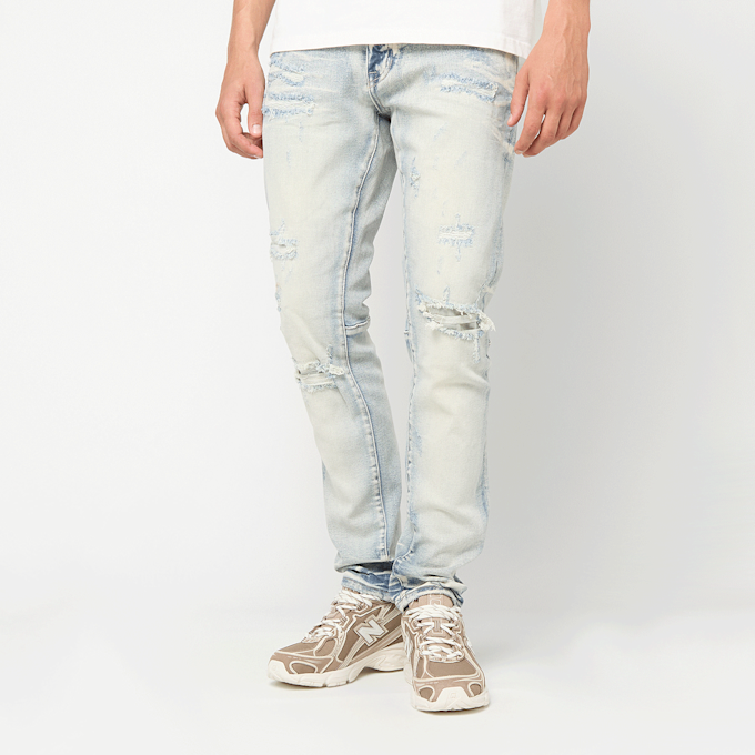 Smoke Rise Vintage Washed Jeans Leo blau 103153 1