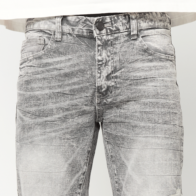 Smoke Rise Vintage Washed Jeans Rapid grau 103156 3