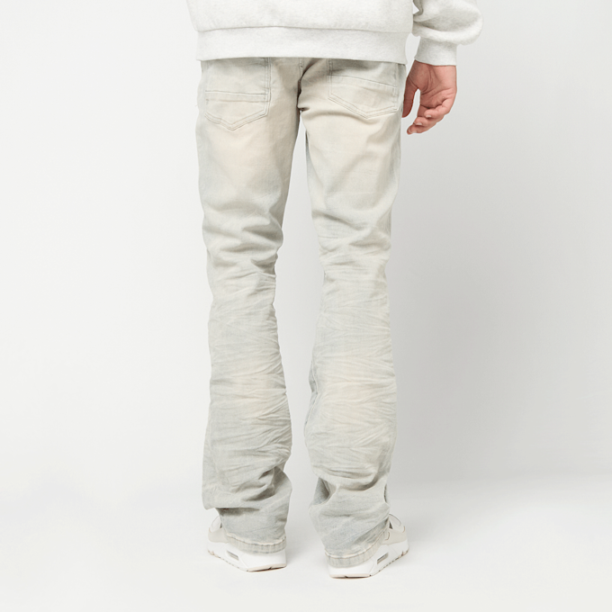 Smoke Rise Grunge Wash Effect Jeans Elva blau 103157 2
