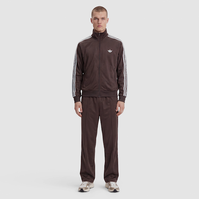 adidas Originals Firebird Adicolor Baggy Fit Trackpants brun 103615 4
