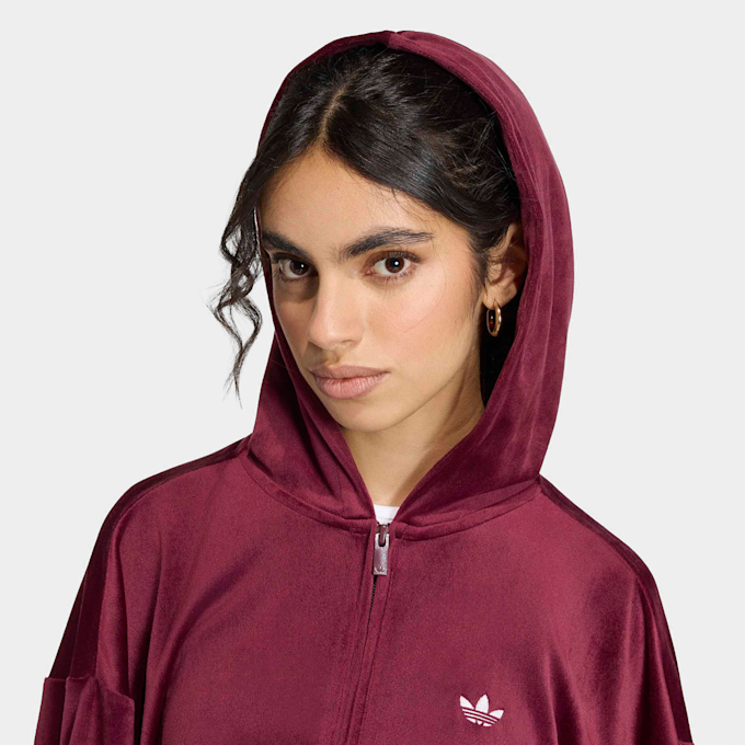 adidas Originals Essentials Velvet Track Top rouge 103774 3