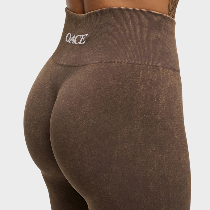 OACE Scrunch Pro Leggings Washed&nbsp; smeđa 103943 4