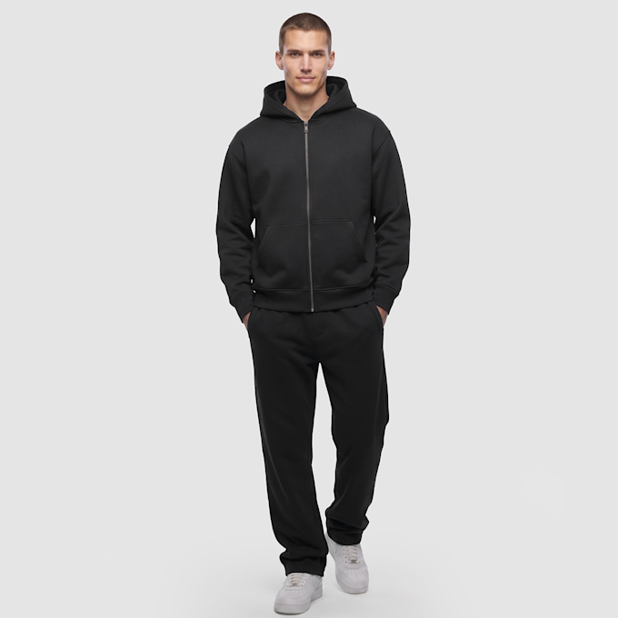 Urban Classics Heavy Scuba Basic Trackpants grigio 104760 3