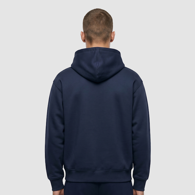 Urban Classics Heavy Scuba Zip Hoody blauw 104757 2