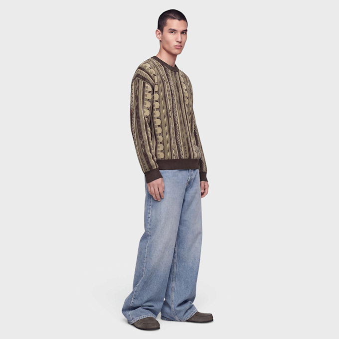 Colucci Flatknit Sweater braun 105233 4
