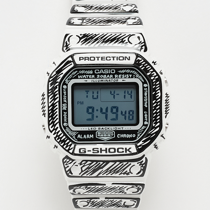 G-SHOCK DW-5600JV-7ER blanc 105381 1