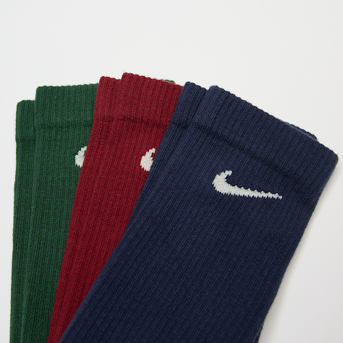 Nike 3 PACK - Everyday Elevated Crew Socks Multicolor 105501 2