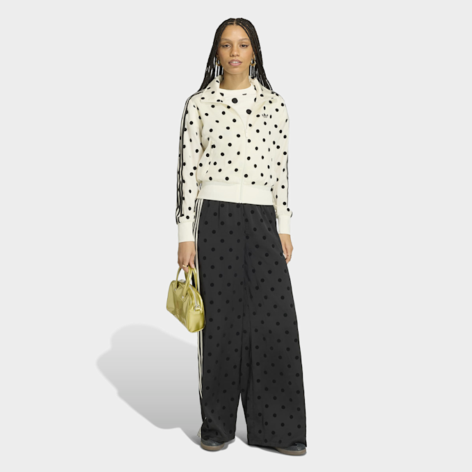 adidas Originals Satin Polka Dots Track Top Beige 105771 5