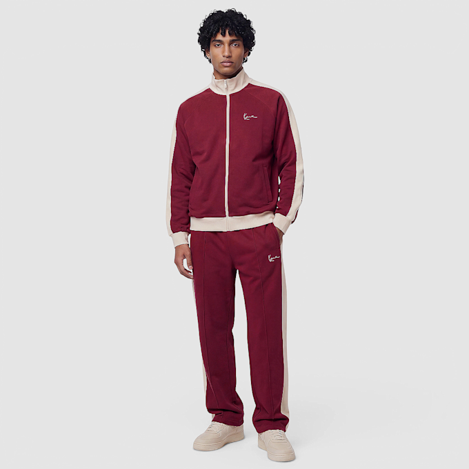 Karl Kani Signature Sidestripe Pique Trackjacket rot 106065 4