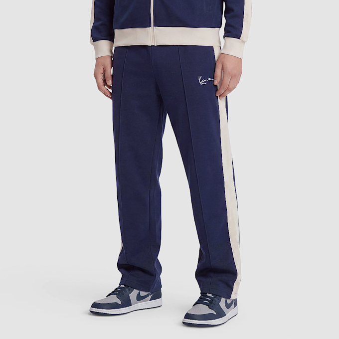 Karl Kani Signature Sidestripe Pique Trackpants blau 106068 1
