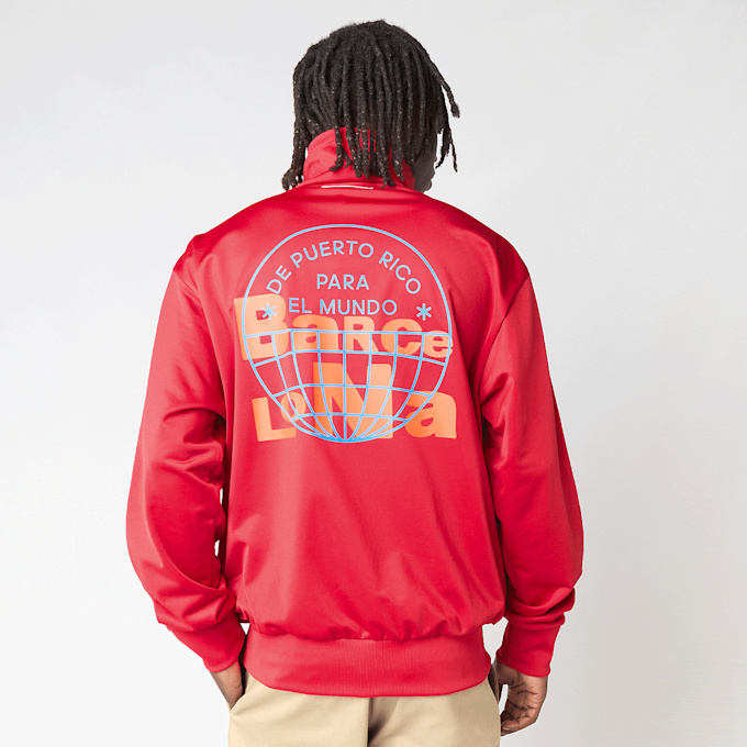 adidas Originals Bad Bunny Firebird Track Top Barcelona rood 106295 1