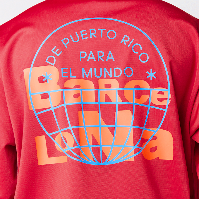 adidas Originals Bad Bunny Firebird Track Top Barcelona rojo 106295 4