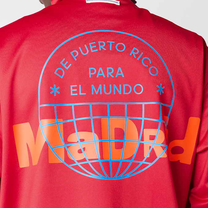 adidas Originals Bad Bunny Firebird Track Top Madrid rosso 106300 4
