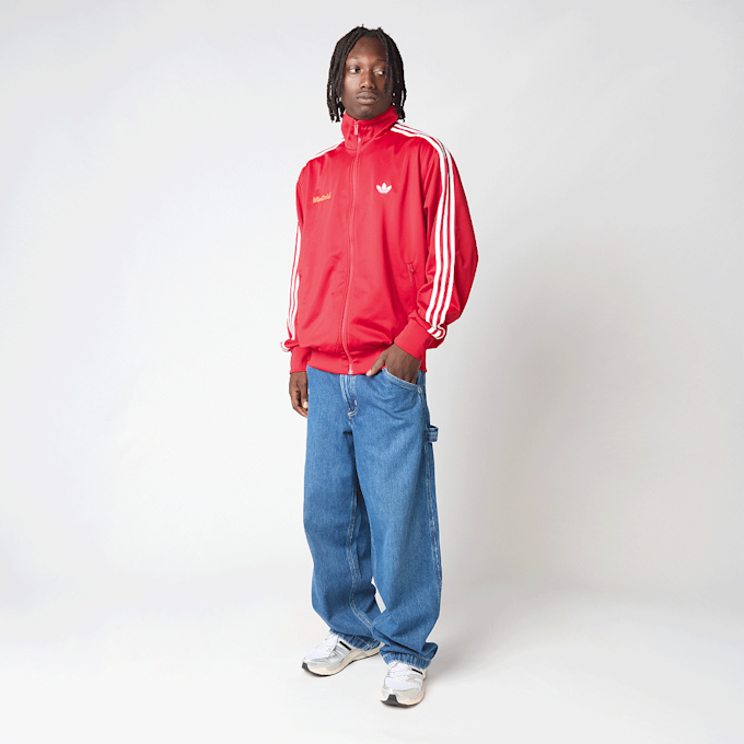 adidas Originals Bad Bunny Firebird Track Top Madrid rouge 106300 5