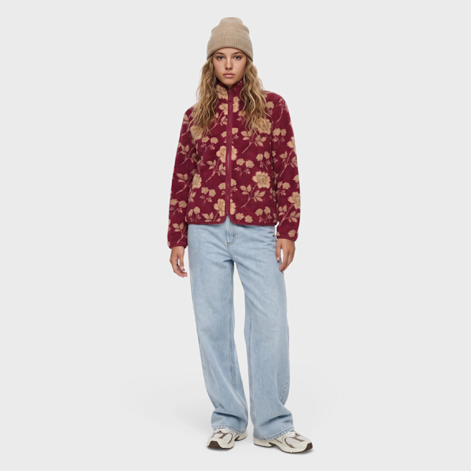 Karl Kani OG Floral Teddy Trackjacket Rouge 106871 4