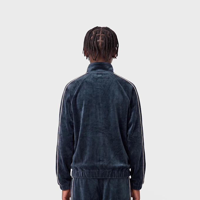 Karl Kani OG Velour Trackjacket Bleu 106905 2