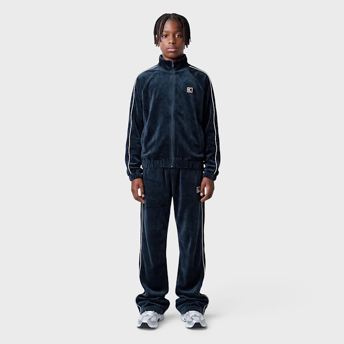 Karl Kani OG Velour Trackpants Bleu 106907 5