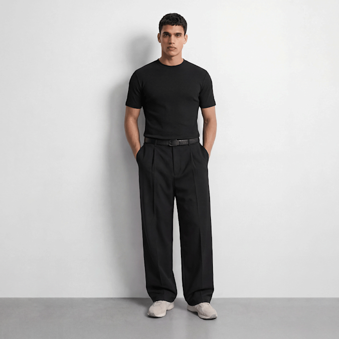 Burocs Slim Rib T-Shirt negro 107077 3