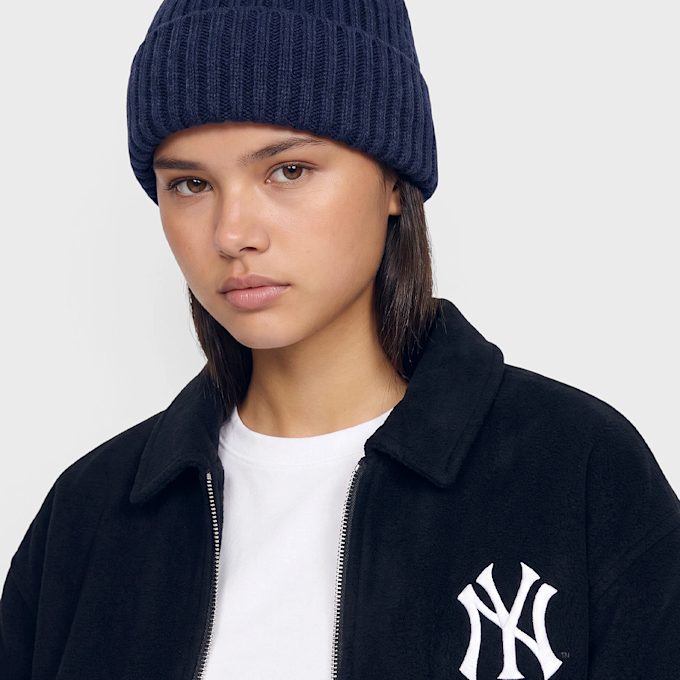 New Era MLB Wool Oversized Bomber Jacket Blau 107234 3