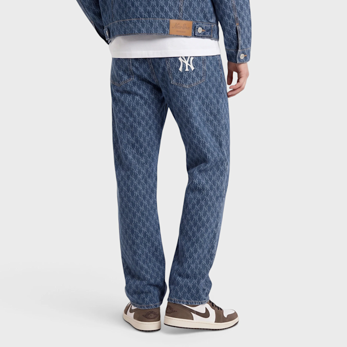 New Era MLB Logo Aop Denim Pant Couleur Non Définie 107582 2