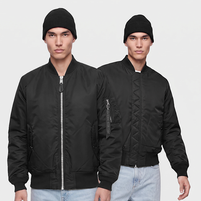 Alpha Industries MA-1 Heritage Schwarz 108170 1