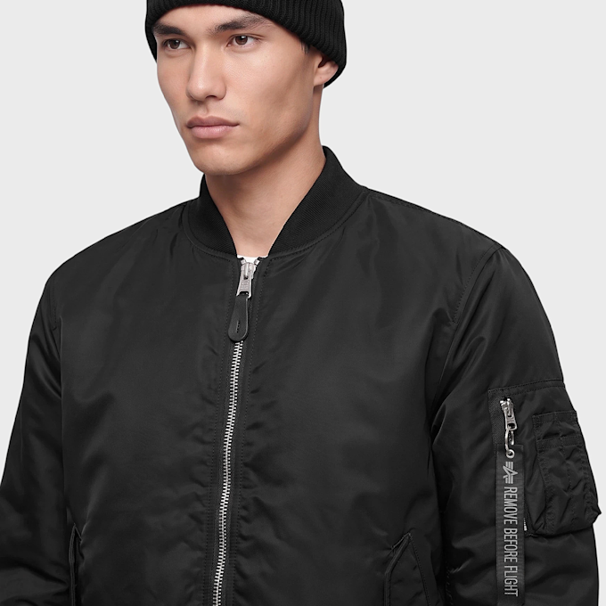 Alpha Industries MA-1 Heritage Schwarz 108170 4