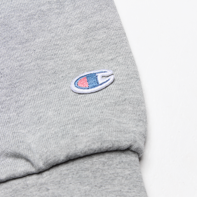 Champion Hooded Full Zip Sweatshirt Gris 108530 4
