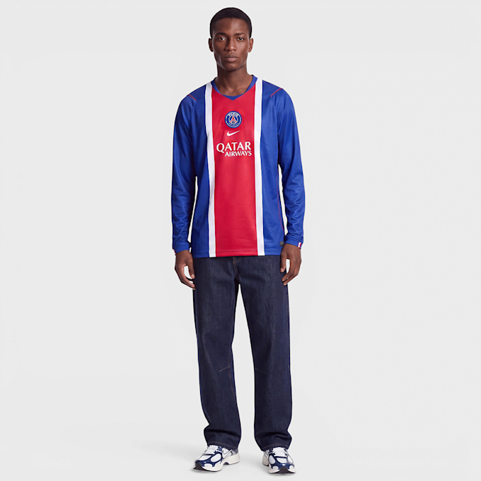 Nike Kvaratskhelia / No. 7 / PSG Dri-FIT Jersey Longsleeve Home Stadium Bleu 108864 3