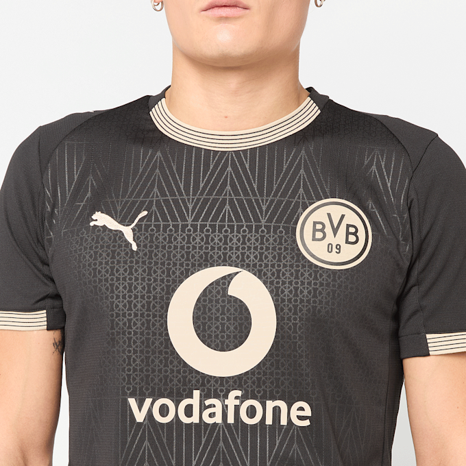 PUMA BVB Sondertrikot 100 Jahre Rote Erde nero 109943 3