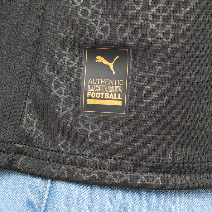 PUMA BVB Sondertrikot langarm 100 Jahre Rote Erde preto 109947 4