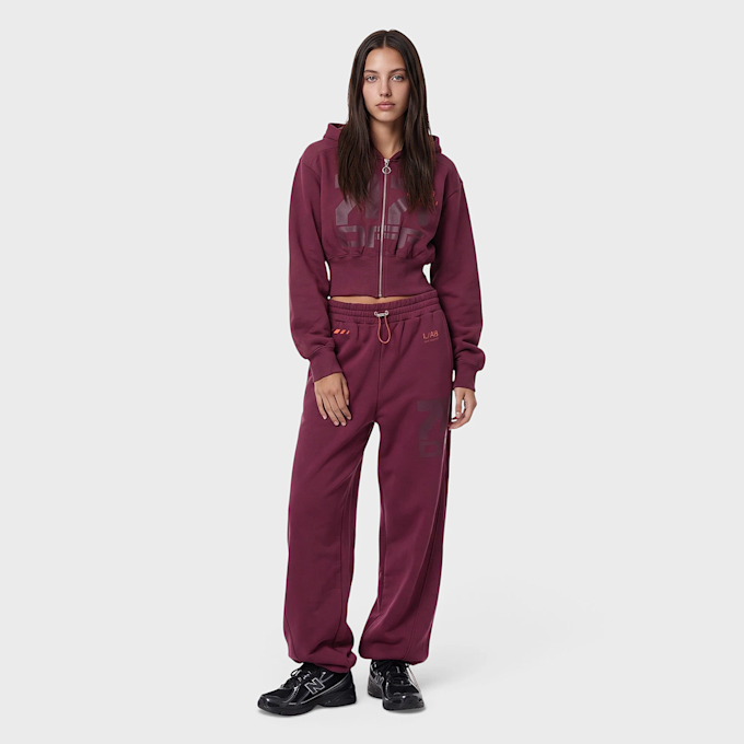 Off-White crop boxy jacket burgundy Couleur Non Définie 110107 5