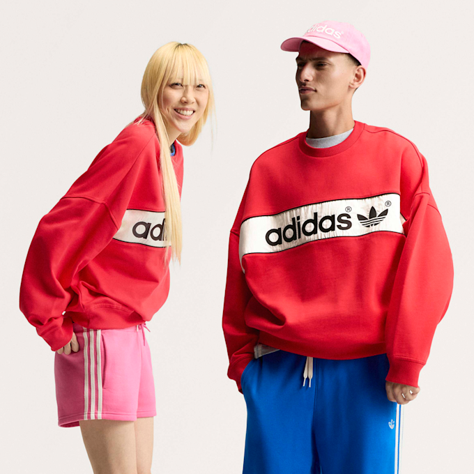 adidas Originals adiSignature NY Crewneck Sweatshirt Rot 140921 1