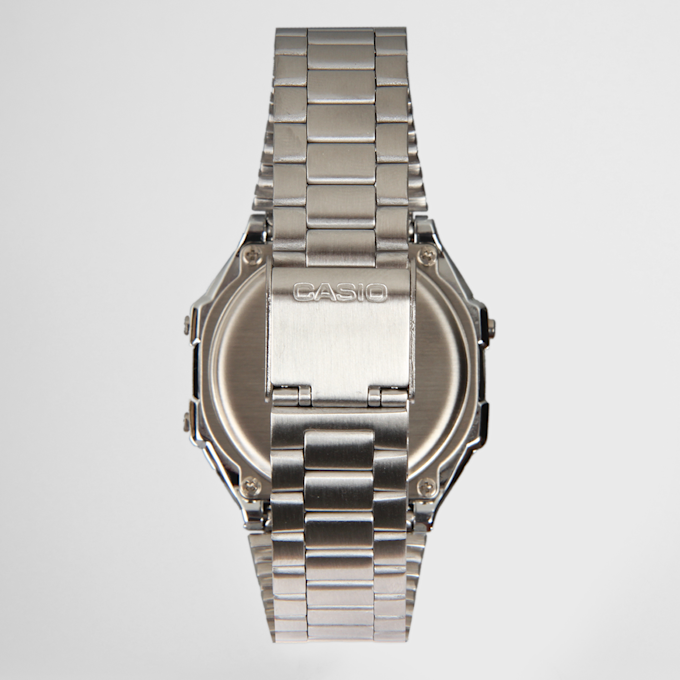 CASIO Casio Watch A168WA-1YES zilver 1719 2