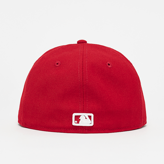 New Era Fitted-Cap 59Fifty Basic MLB New York Yankees czerwony 1734 2