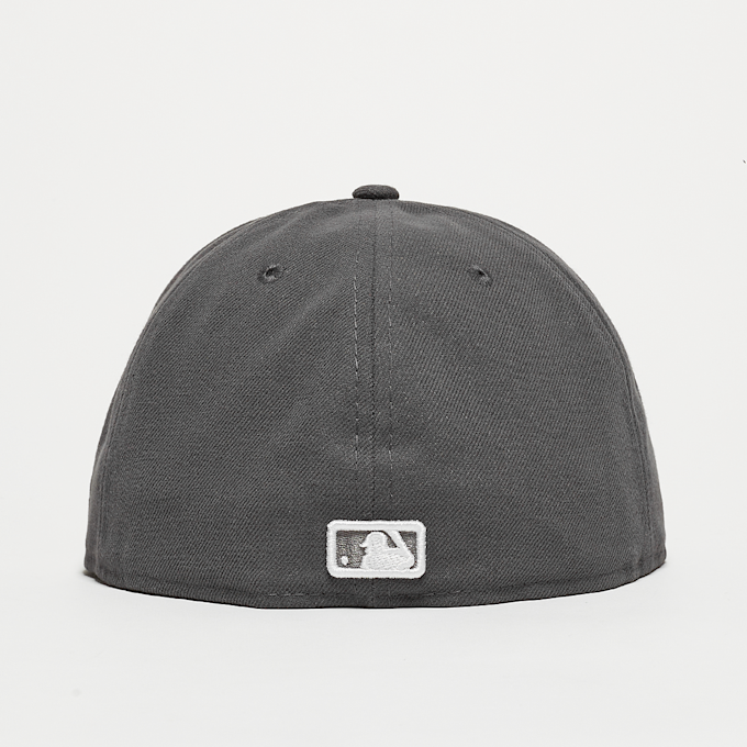 New Era Fitted-Cap 59Fifty Basic MLB New York Yankees cinzento 1737 2