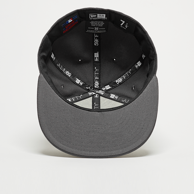 New Era Fitted-Cap 59Fifty Basic MLB New York Yankees grau 1737 3