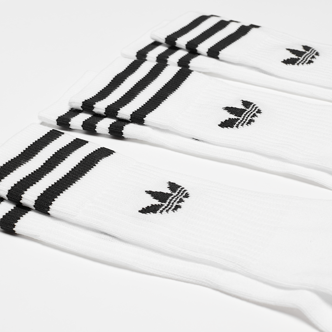adidas Originals 3 PACK - adicolor High Crew Socken weiß 1769 2