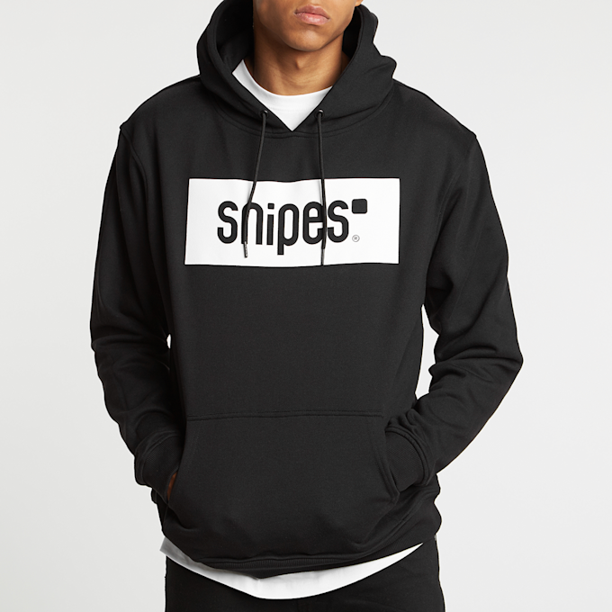 SNIPES Hooded-Sweatshirt Box Logo crna 1802 5