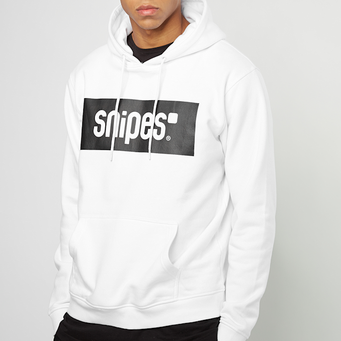 SNIPES Hooded-Sweatshirt Box Logo weiß 1875 5